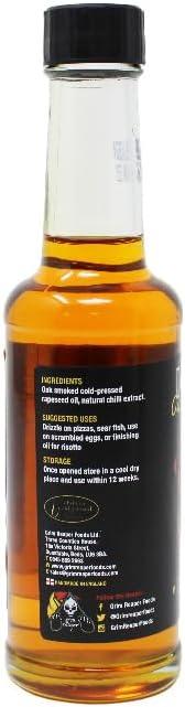 Hot Chilli Oil Oak Smoked Incinerator Pepper Handmade Ml Grim Readper Food Buy Now With