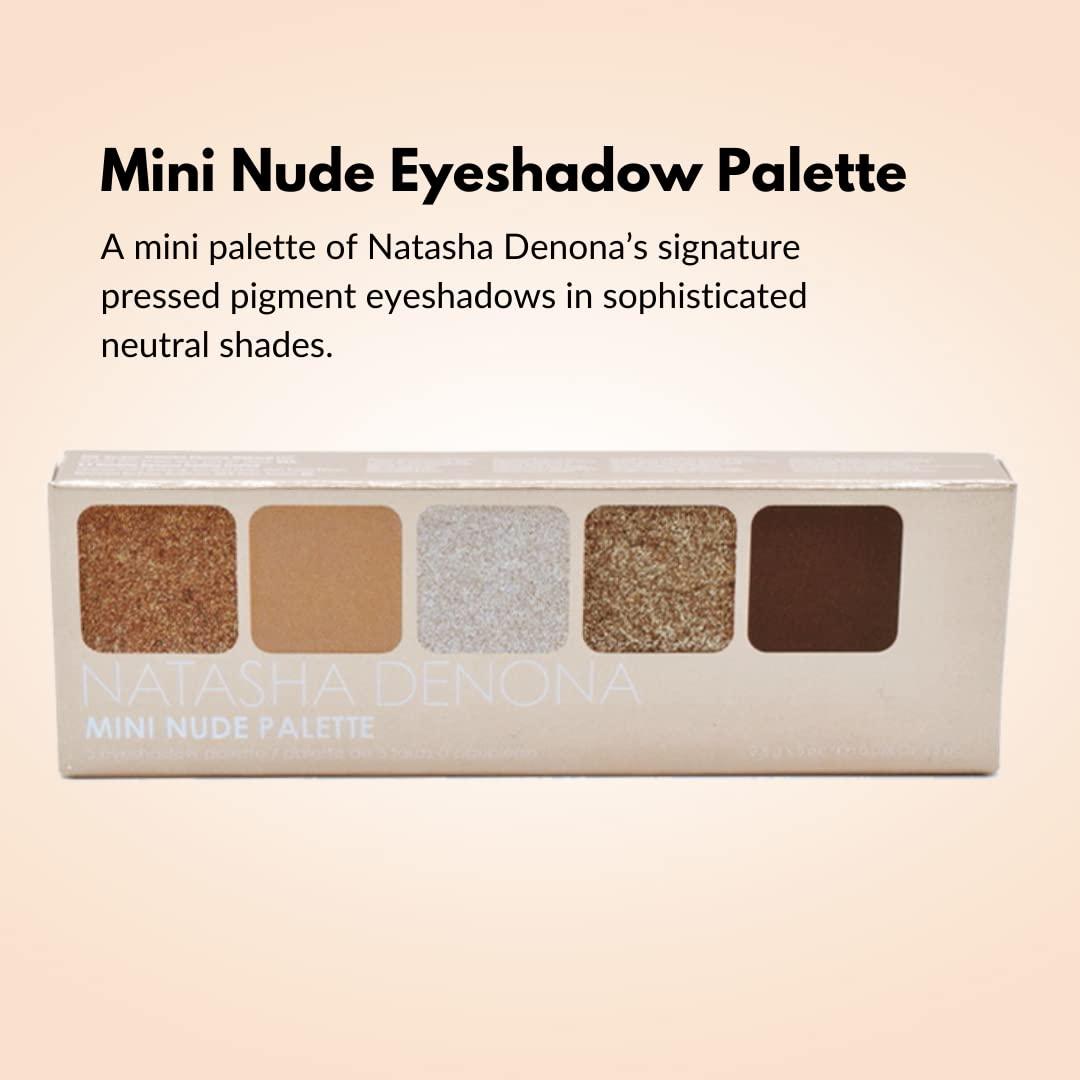 Natasha Denona Mini Nude Eyeshadow Palette Stylish And Versatile Shades For Effortless
