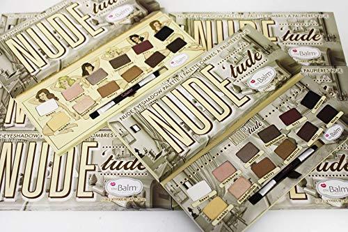 Thebalm Nude Tude Eyeshadow Palette Colors Matte Shimmer Highly Pigmented Eye Shadows