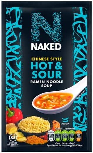 Naked Noodle Ramen Noodles Thai Chilli Chicken Soup X2 Naked Asian Style Chicken Ramen Noodle