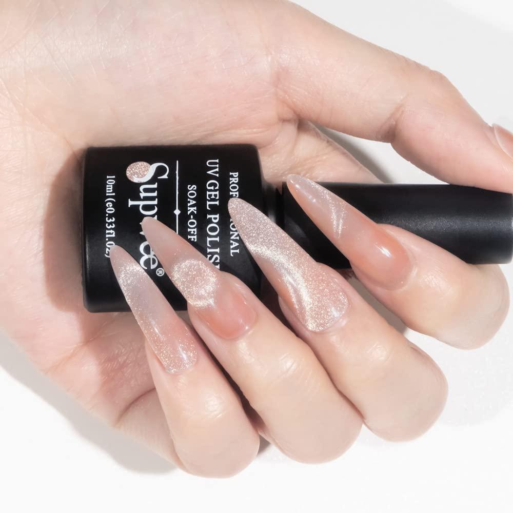 Supwee Nude Smoothie Wide Cat Eye Gel Nail Polish Ml Soak Off Uv Led Gel Polish With