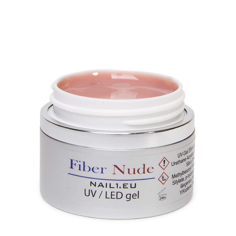 NAIL EU MakeUp UV LED Phase Gel Fiber Nude Camouflage Allroundgel Fiberglass Gel Ml