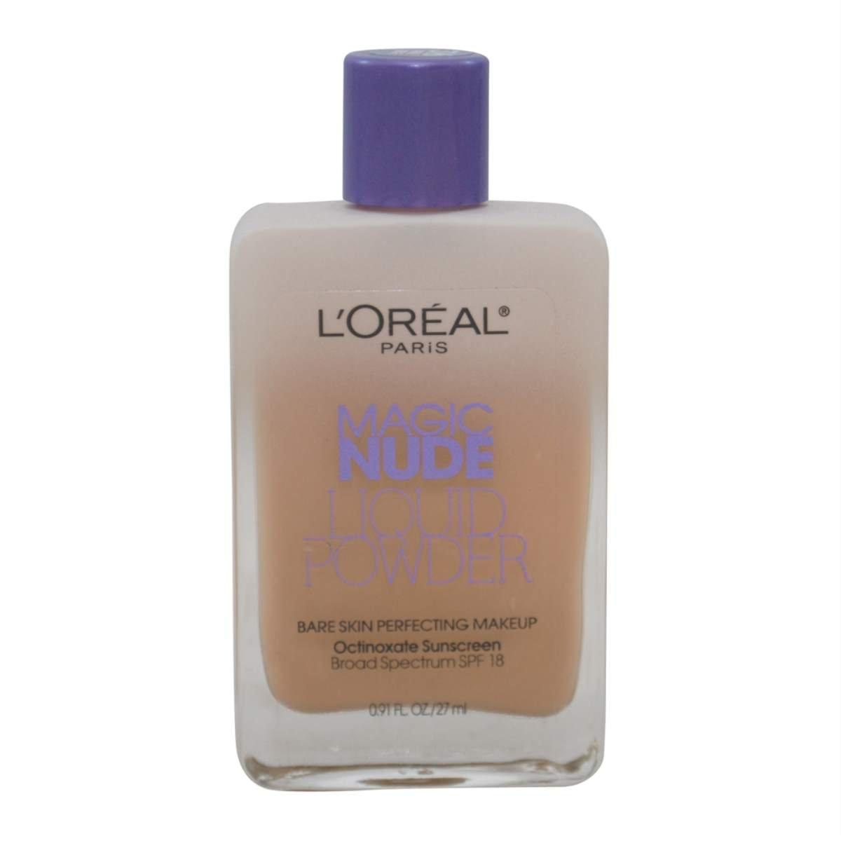 L Oreal Paris Magic Nude Liquid Powder Bare Skin Perfecting Makeup SPF Nude Beige Oz