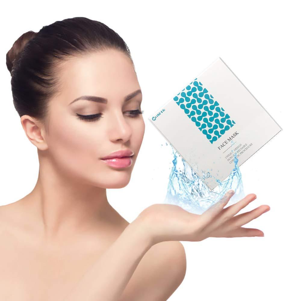 Reusable Face Mask Gel Pack For Hot Cold Therapy Relief For Swollen Face Puffiness Migraines