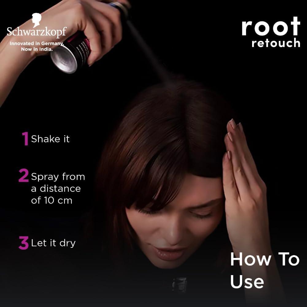 Schwarzkopf Root Retoucher Blonde Hair Dye Spray Applications Pack Of Buy Now With