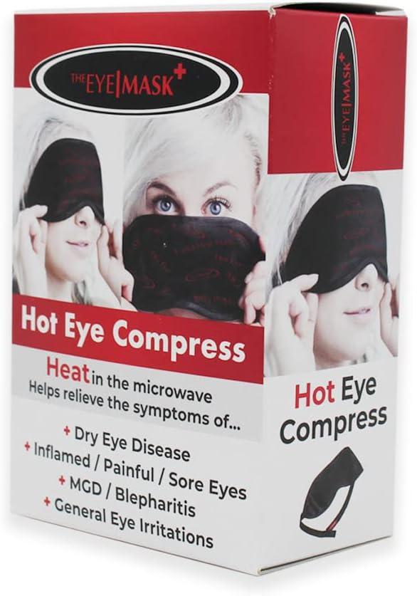 The Eye Doctor Hot Eye Compress Treatment For Dry Eye Blepharitis MGD Heat Bag Mask