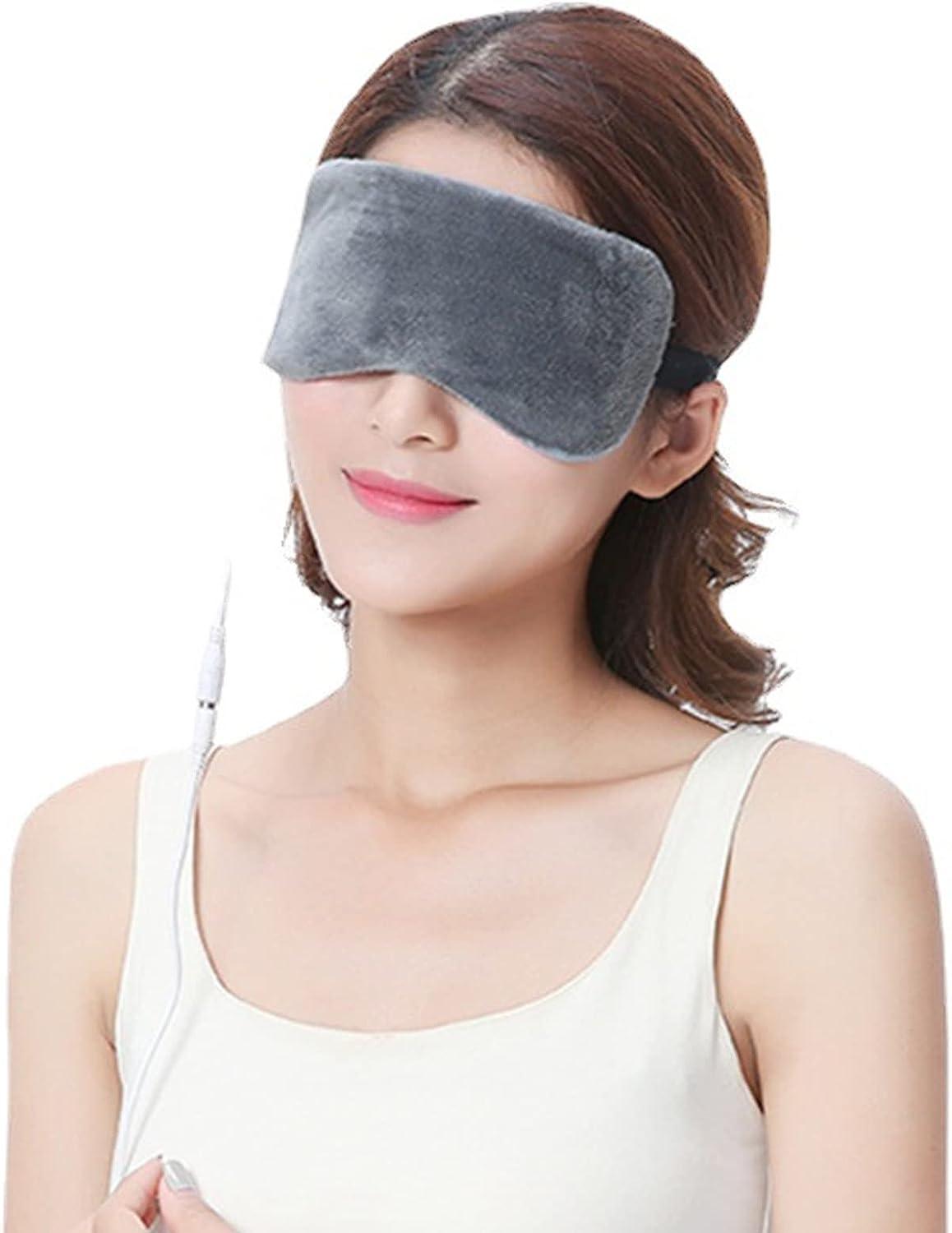 Heating Usb Hot Compress Blindfold Adjustable Improve Sleep Nourish Eyes Gear For