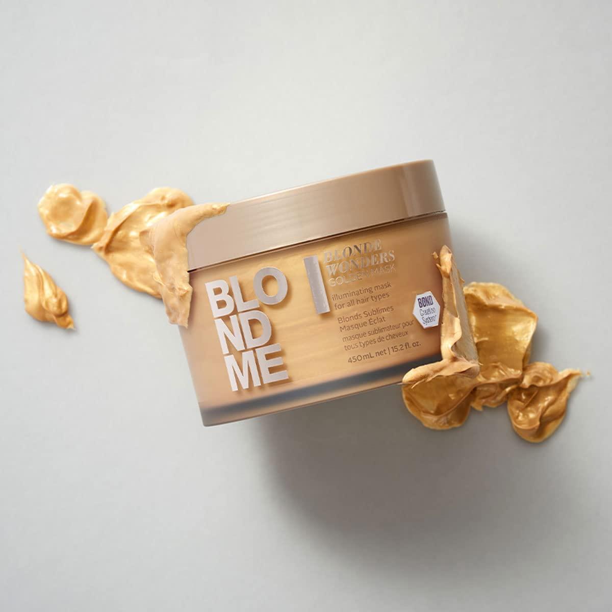 BlondMe Blonde Wonders Golden Mask Luminous Shine Bond Building Treatment 450ml Buy Now