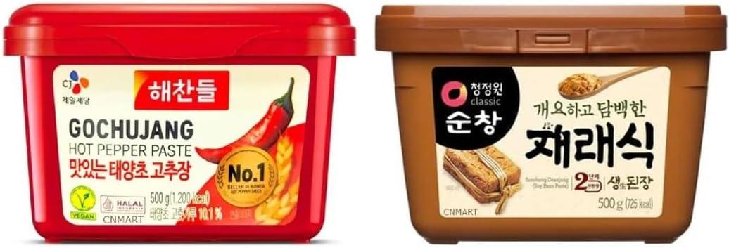Chung Jung One Korean Hot Chilli Pepper Paste Gochujang Assorted G Pack Of Choose Any