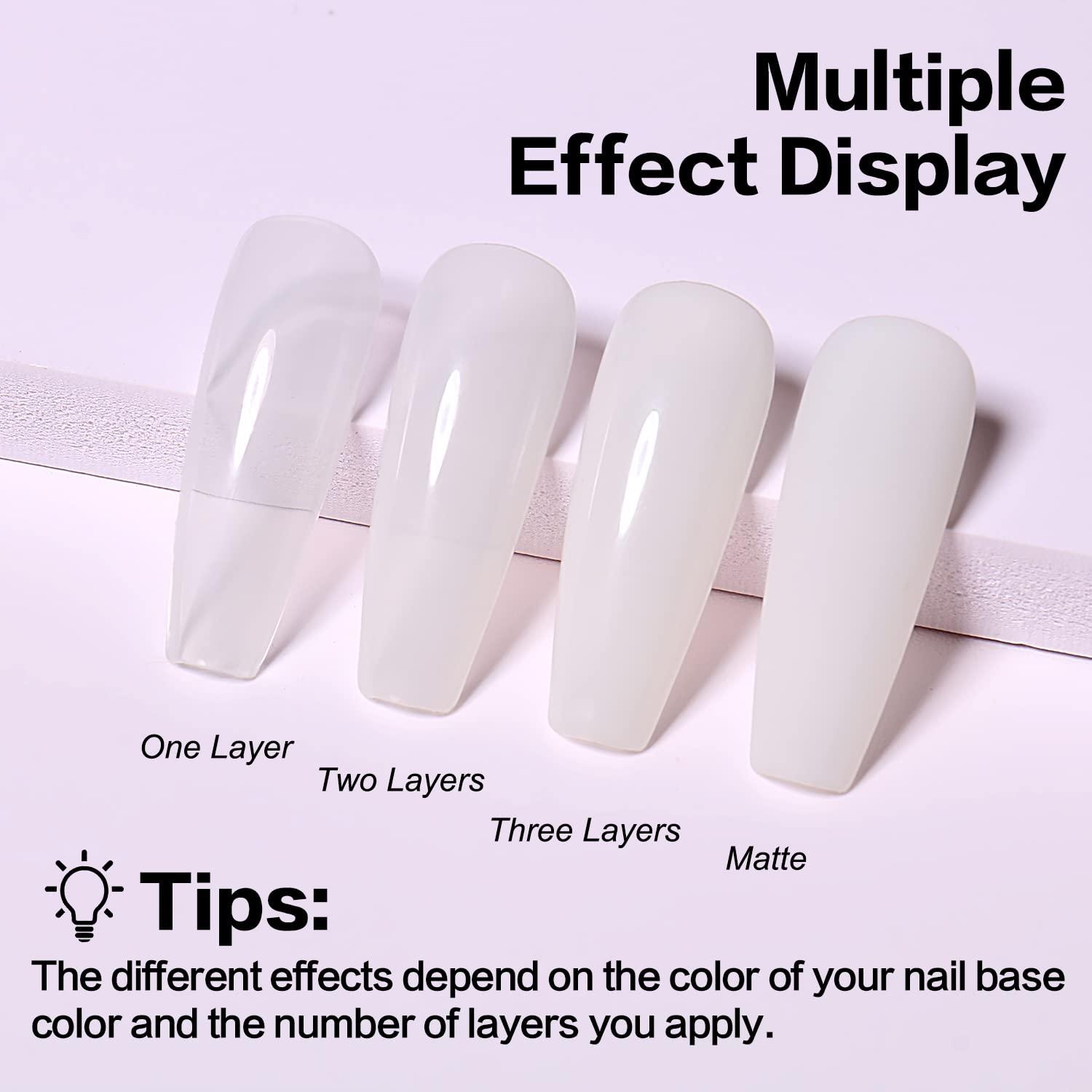 Aimeili Hema Free Milky White Gel Nail Polish Ml Translucent Nude Color Soak Off Uv Gel