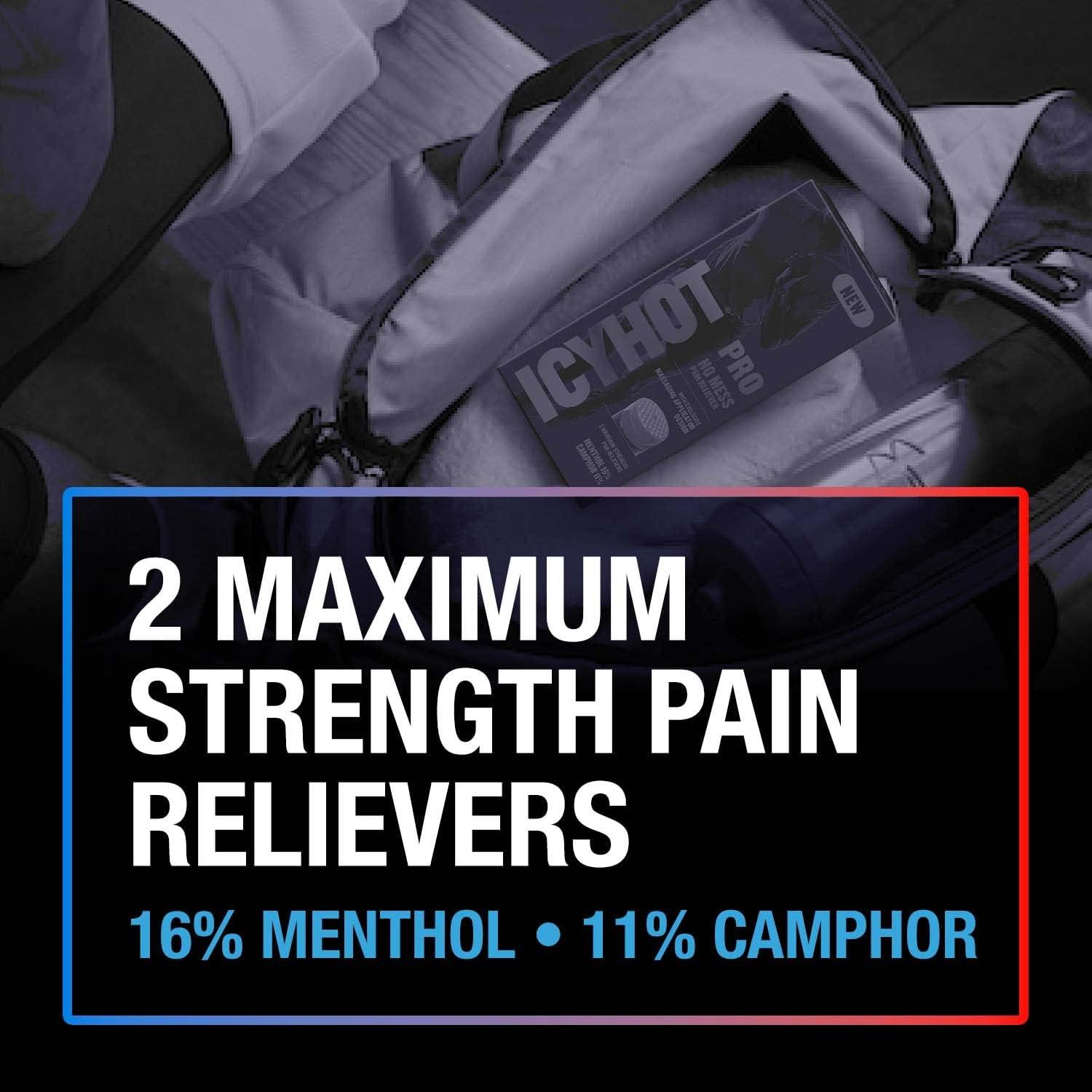 Icy Hot PRO No Mess Pain Relief Cream 3 Oz Tube With Menthol Camphor Buy Now With Express