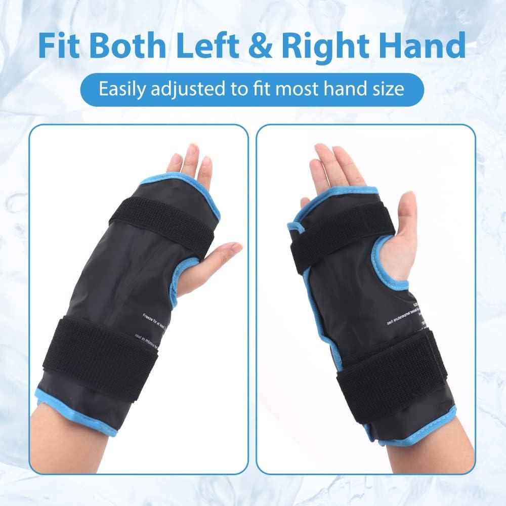 Newgo Hand Ice Pack Wrist Wrap Hot Cold Therapy For Carpal Tunnel Relief Wrist Injuries