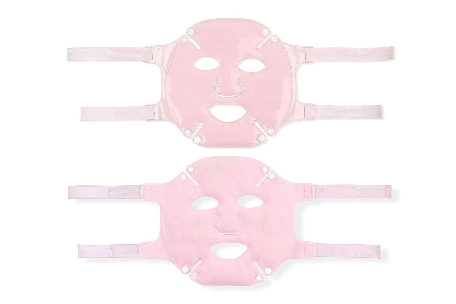 Fomi Hot Cold Clay Face Mask Contoured Ice Pack For Headache Migraine Sinus Acne Flexible