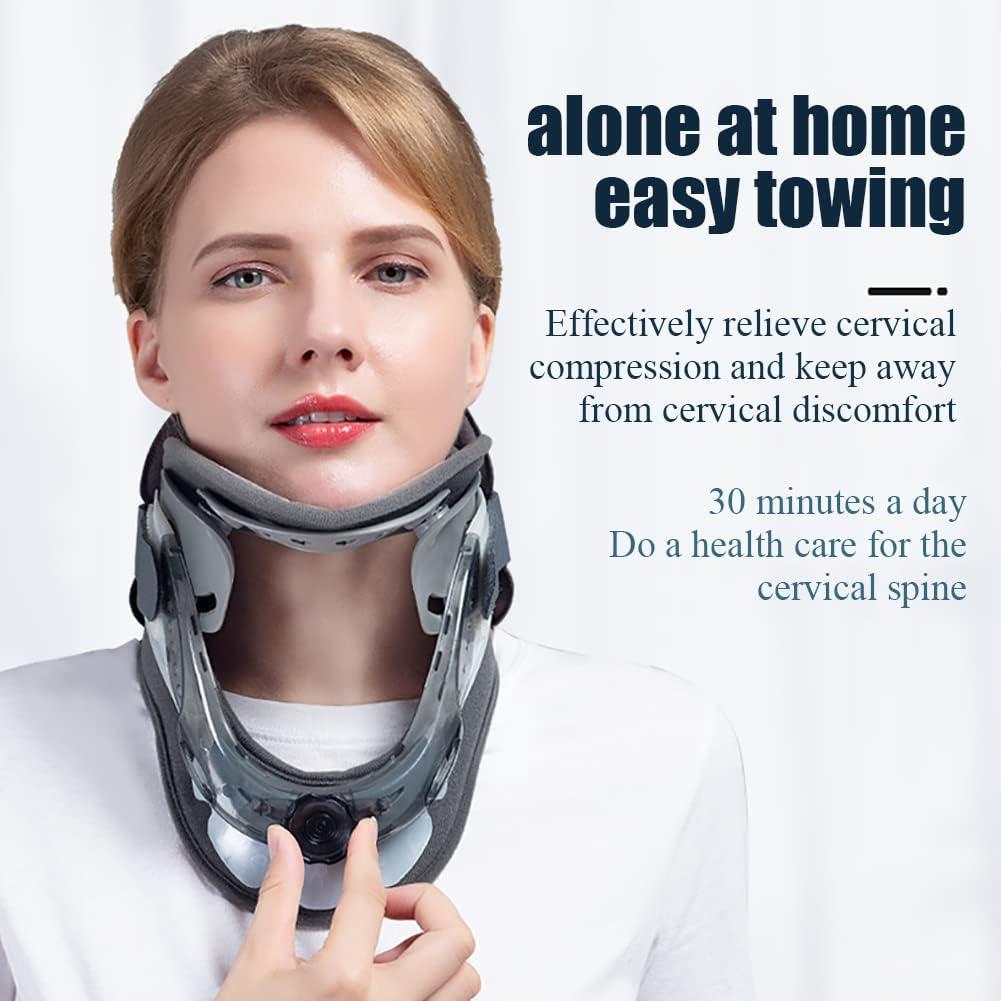 Buy Badez Inflatable Naked Cervical Traction Device Adjustable Levels For Multidirectional