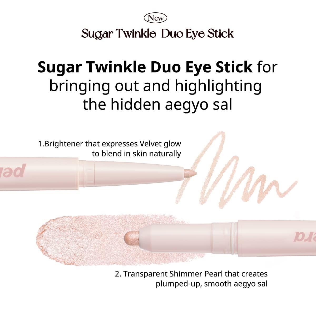Peripera Sugar Twinkle Duo Eye Stick Dewy Nude