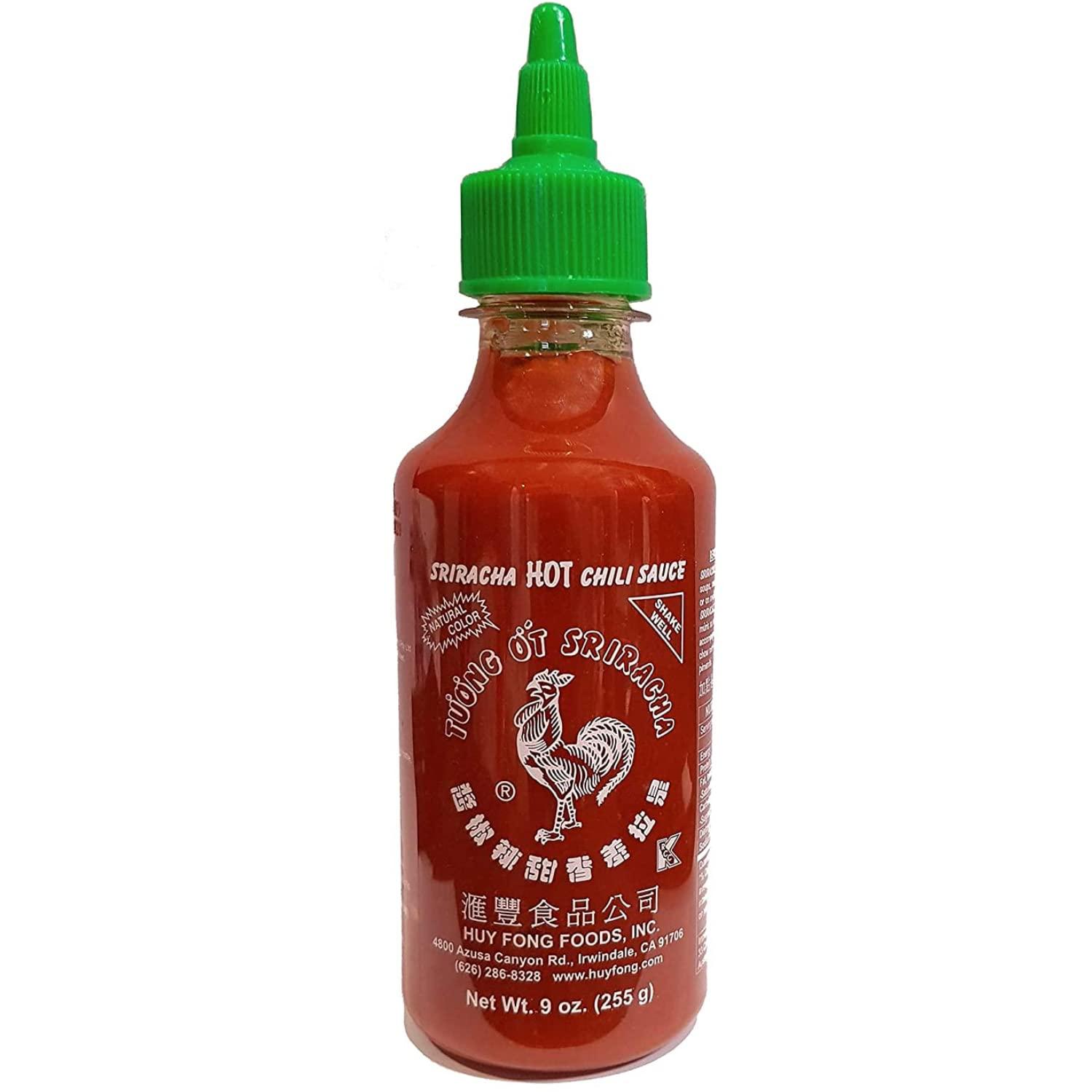 Huy Fong Sriracha Hot Chili Sauce Oz Bottle Buy Now With Express International Delivery