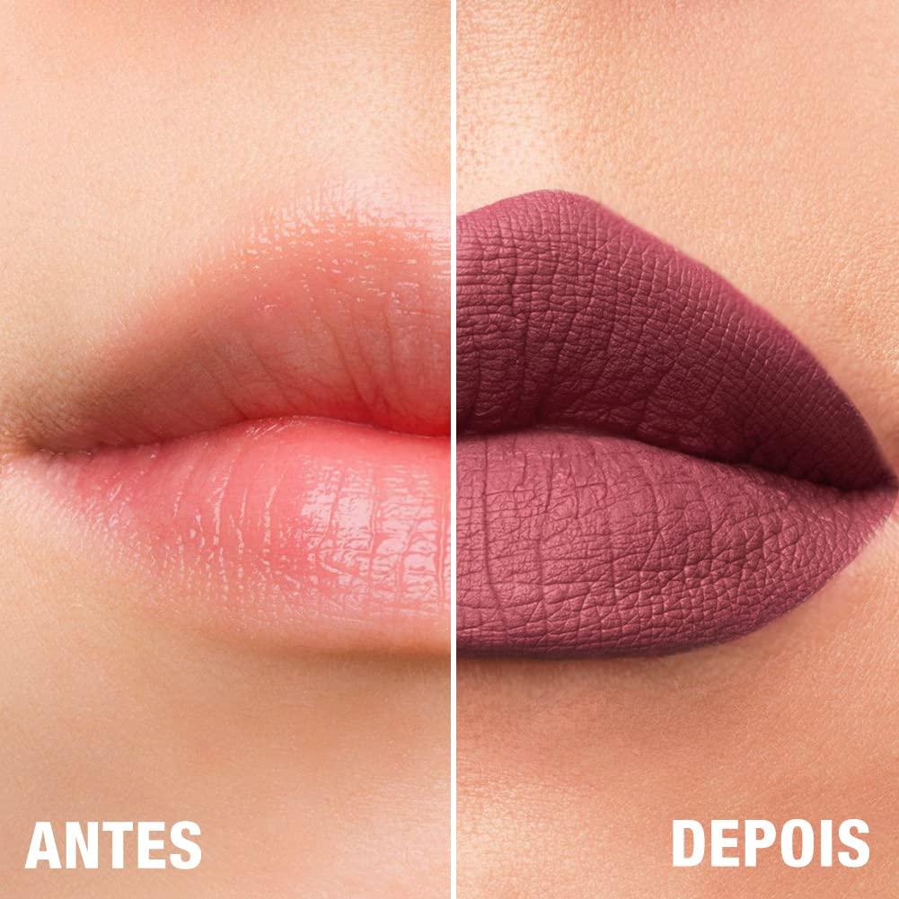 Tintark Matte Liquid Lipstick Red Nude Peach Pink Rose Mauve Shades Longwear Lip Stain Glaze