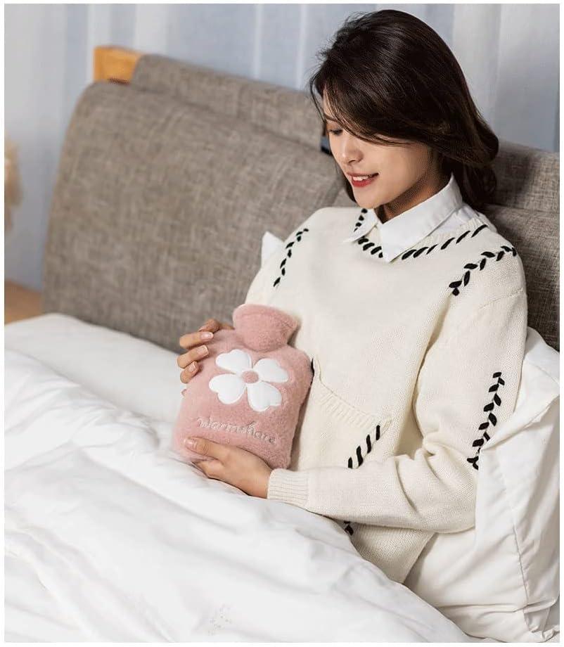 Wearable Hot Water Bottle With Cover ML Mini Hot Water Bottle In Pink Ideal Gift For