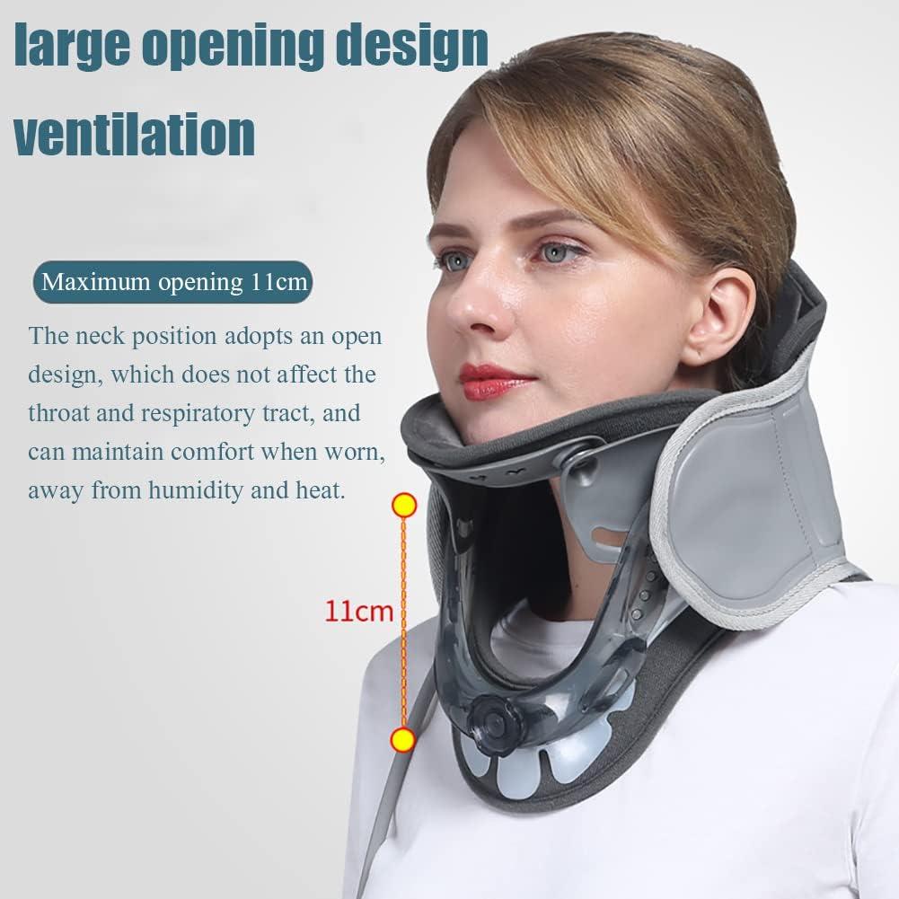 Buy Badez Inflatable Naked Cervical Traction Device Adjustable Levels For Multidirectional