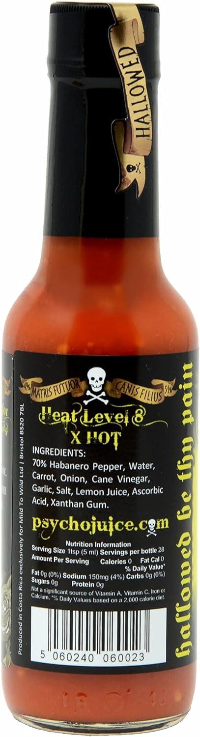 Psycho Juice Habanero Hot Chilli Sauce Ml Intensely Spicy Sauce Pack Buy Now With