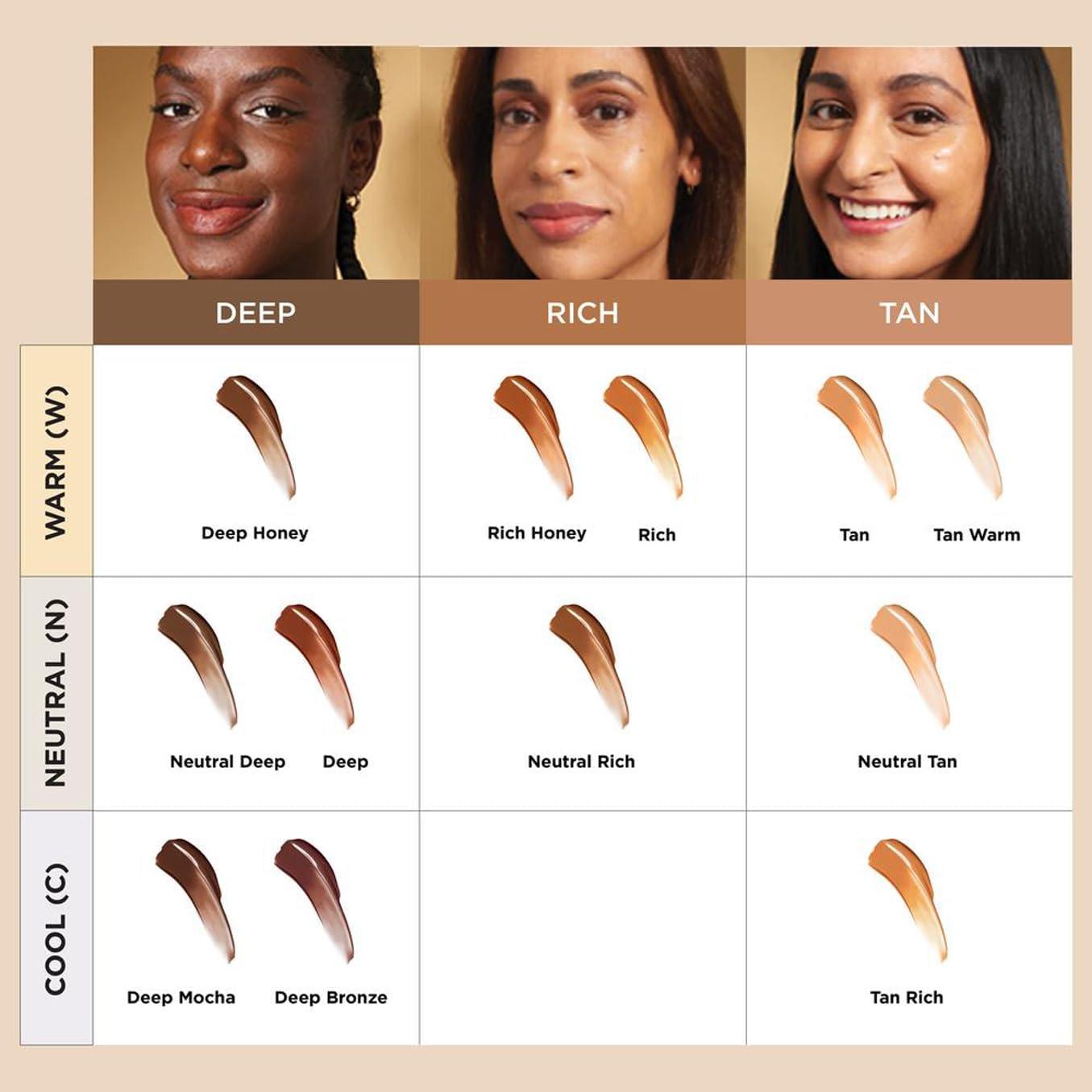It Cosmetics Your Skin But Better Cc Nude Glow Foundation Glow Serum Deep Honey G Medium