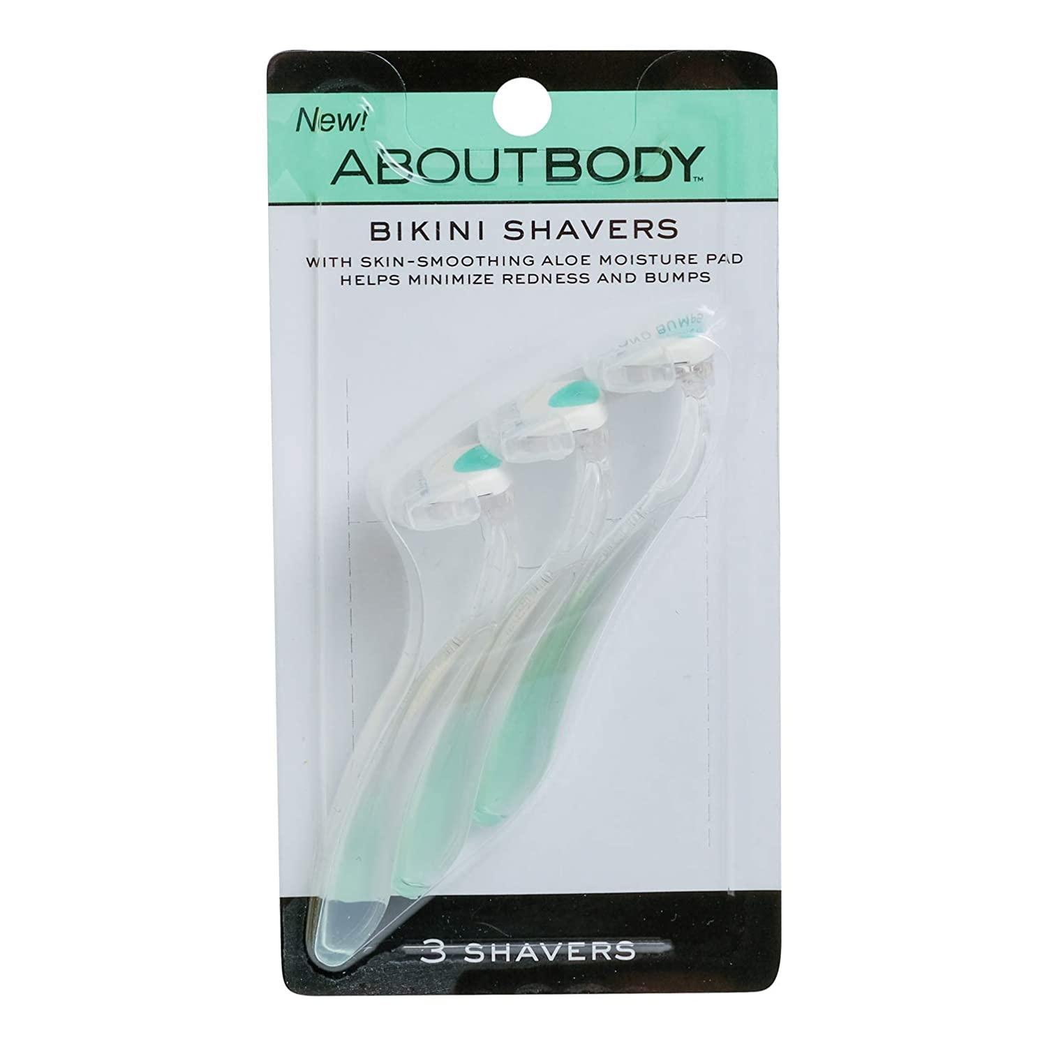 Kai About Body Bikini Shavers Gentle Razors For Shaving Trimming Exfoliating Includes