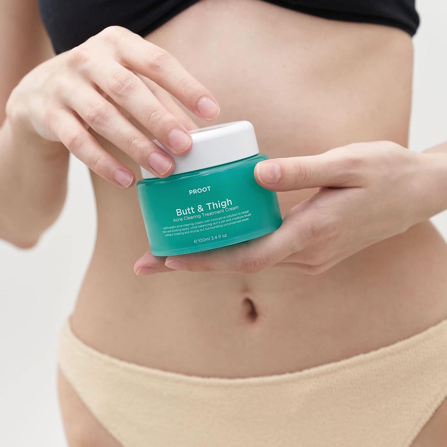 Natural Butt Acne Cream For Ingrown Hairs Bikini Bumps Razor Bumps Body Blemish Treatment