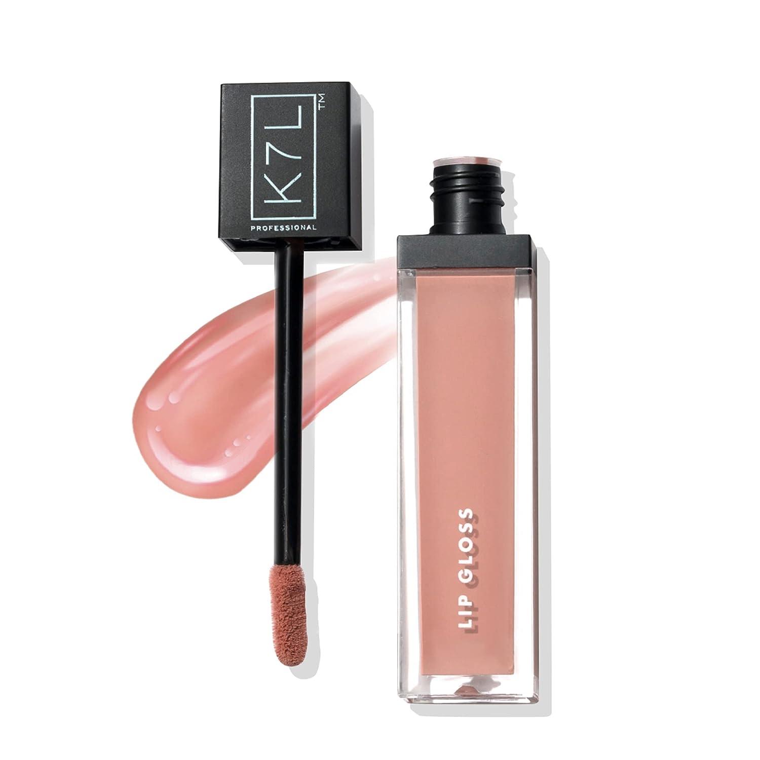 K L Nude Pink Lip Gloss Miel Au Lait Moisturizing Lip Gloss