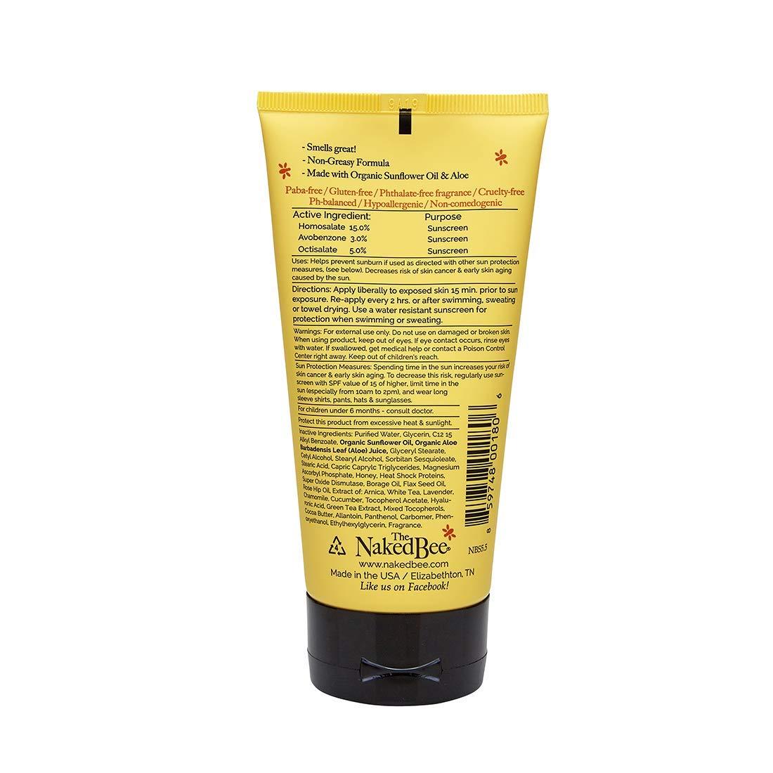The Naked Bee Vitamin C Sunscreen Spf Face Body Moisturizer Oz Buy Now With Express