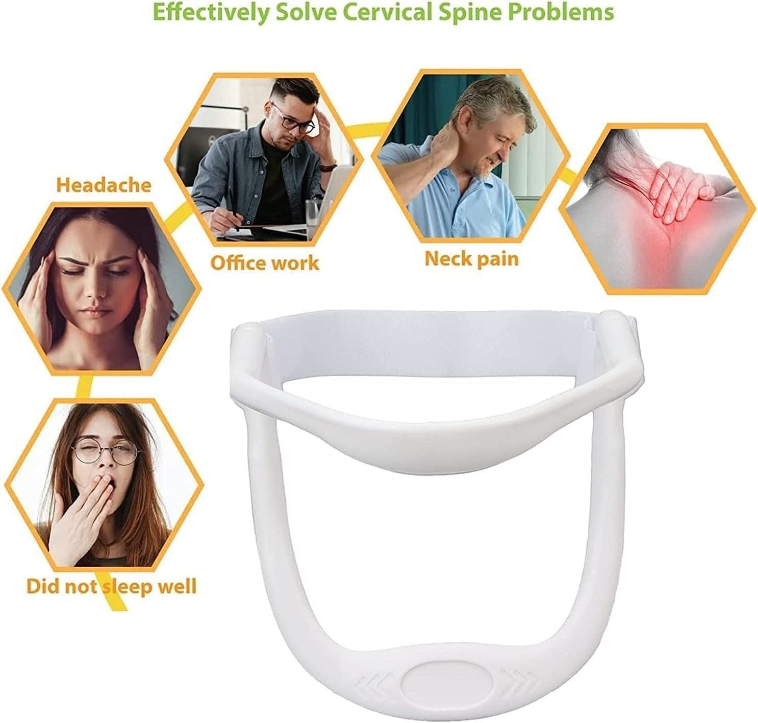 Nakeah Naked Adjustable Neck Support Pain Relief Tension Relief For Cervical Spondylosis