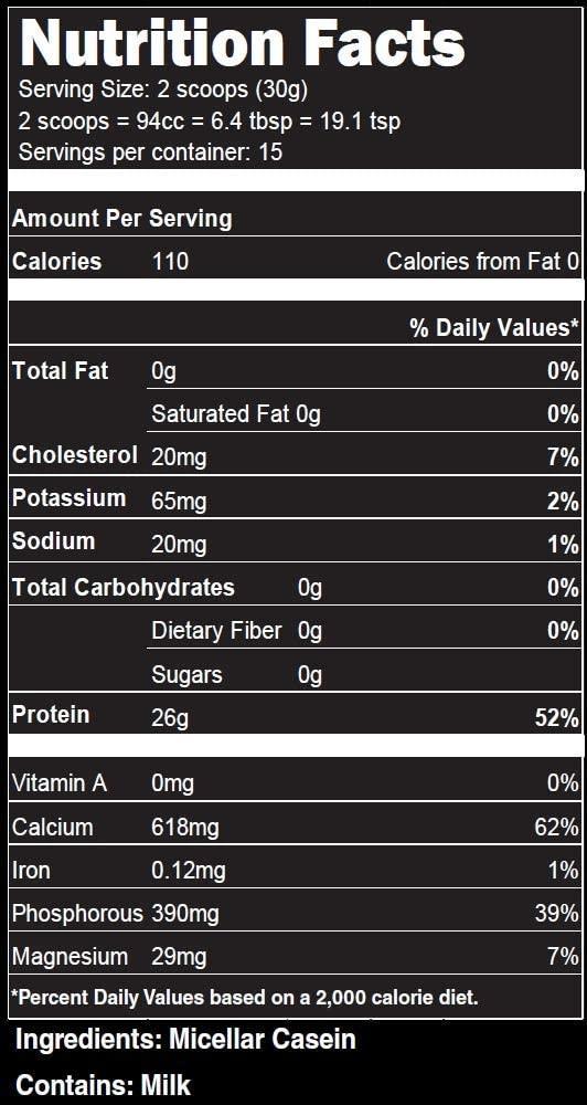 Naked Casein Lb Micellar Casein Protein Us Farms Gmo Free Gluten Free Soy Free