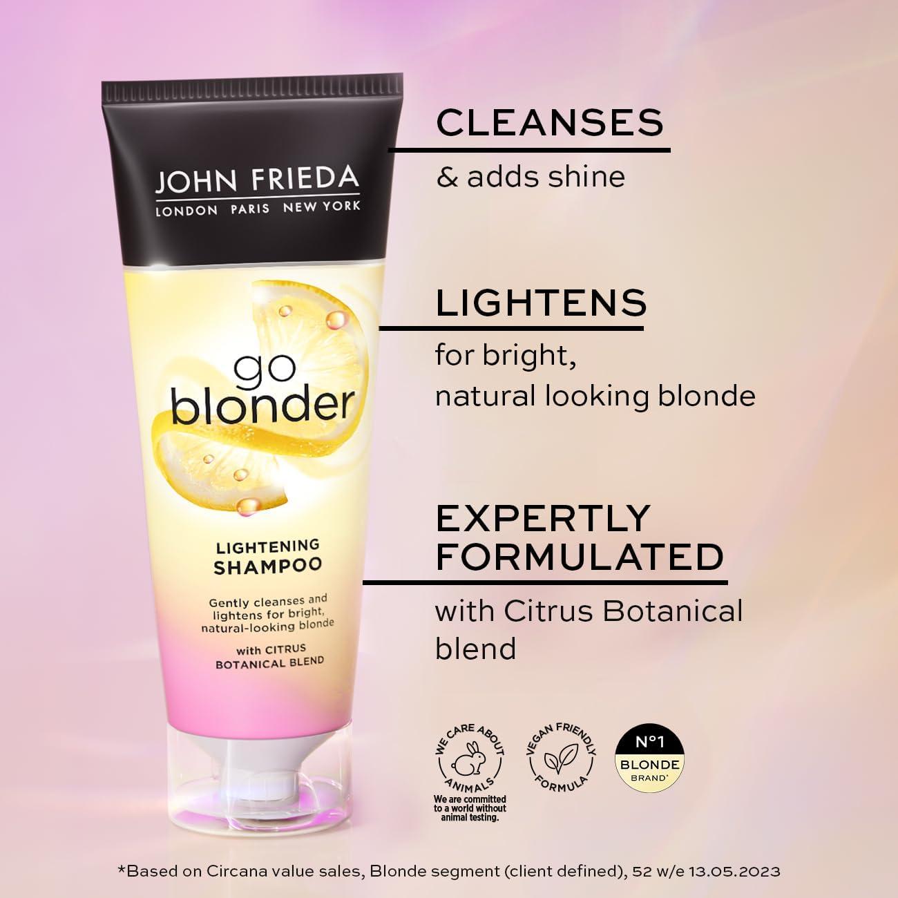 Go Blonder Lightening Shampoo For Blonde Hair 250ml Pack Of 1 Buy Now With Express