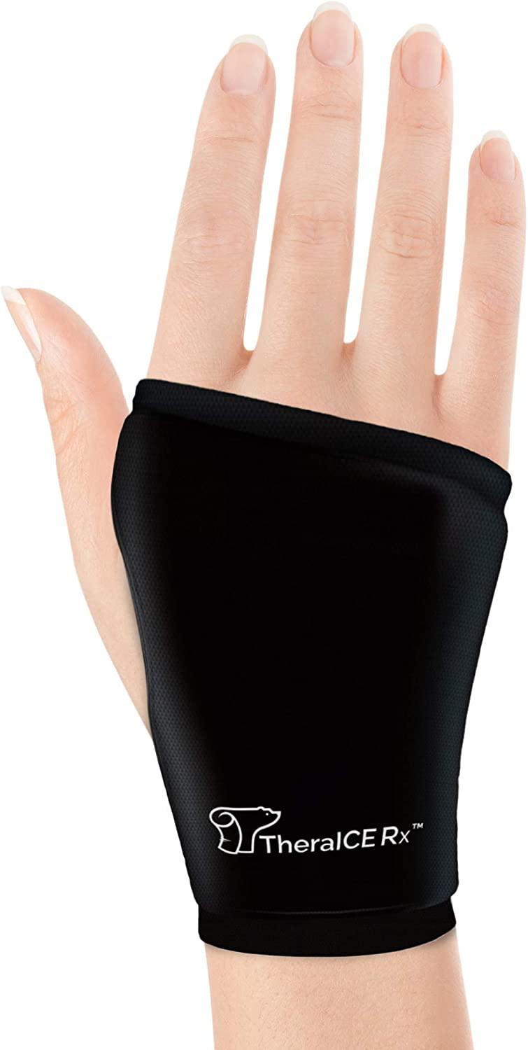 Theraice Rx Wrist Ice Pack Hot Cold Hand Therapy Wrap For Arthritis Tendonitis Carpal