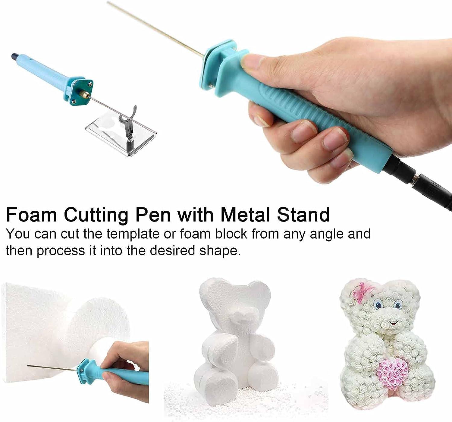 Electric Foam Cutter Pen Cm Hot Wire Styrofoam Cutting Tool With Stand W Hot Knife For