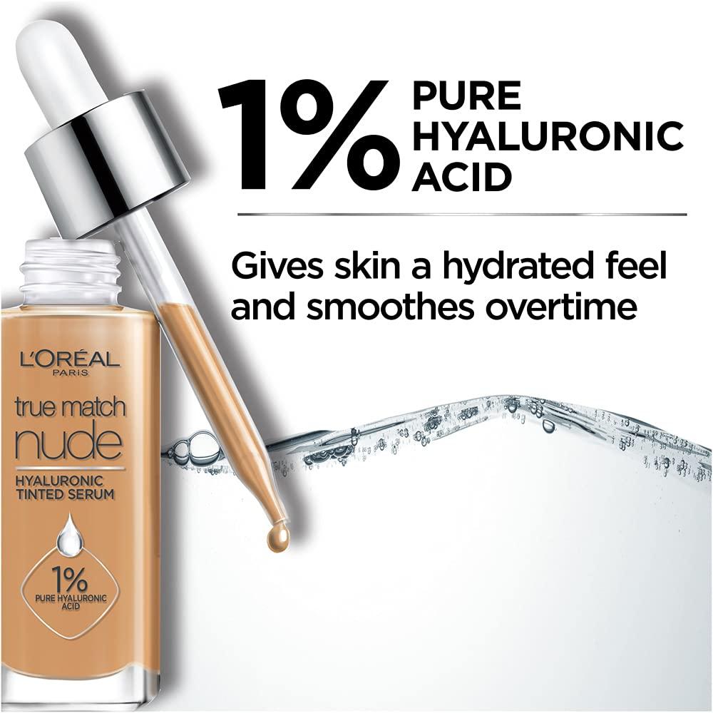 L Oreal Paris True Match Nude Hyaluronic Tinted Serum Foundation Light 2 3 1 Fl Oz Buy Now
