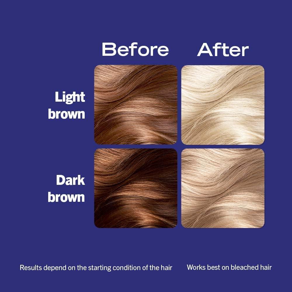 Schwarzkopf Live Intense Lightener Permanent Blonde Bleach Hair Dye With Brightening Oil Booster