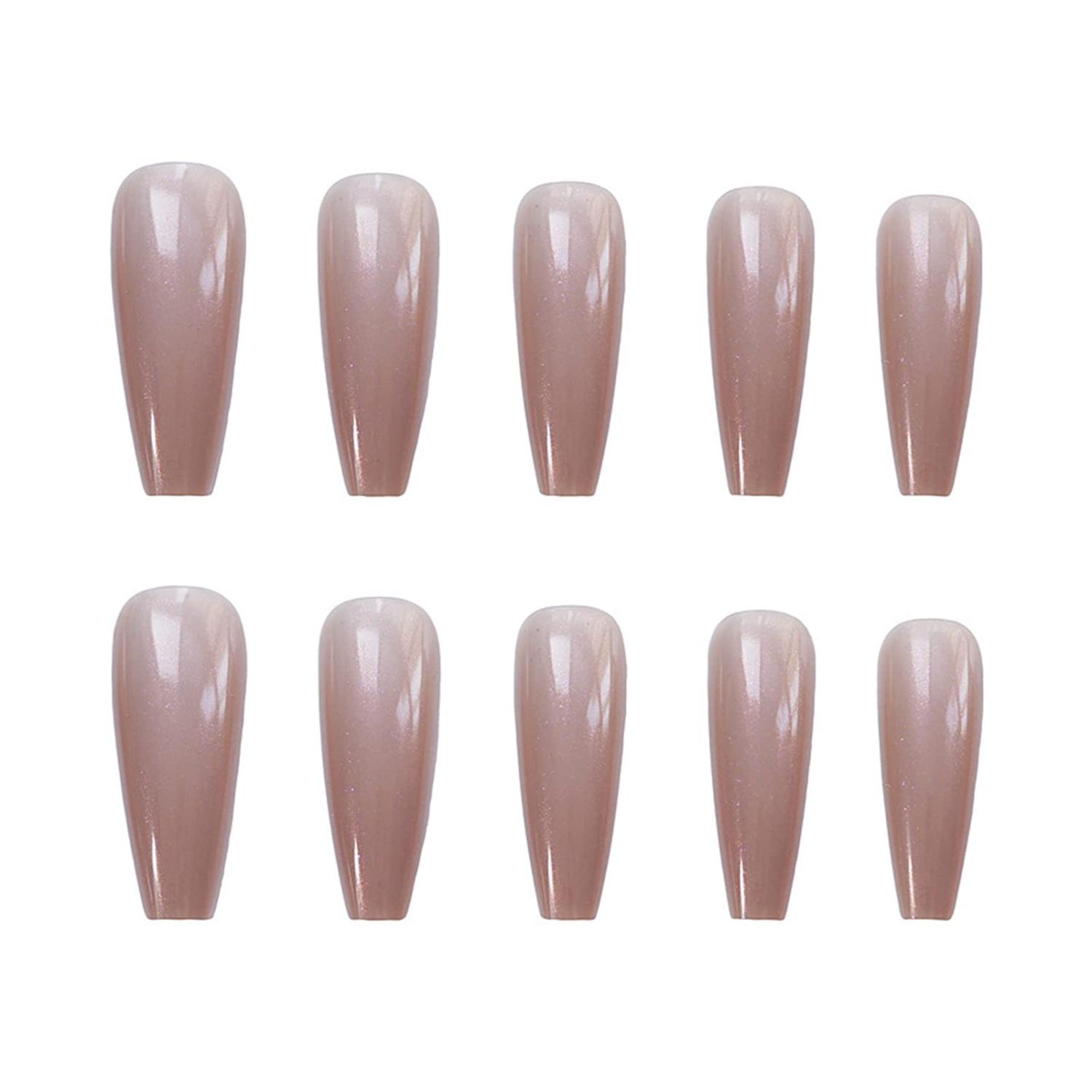 Chtom Naked Purple Fake Tabs Stylish Nail Stickers For Effortless Nail Art International