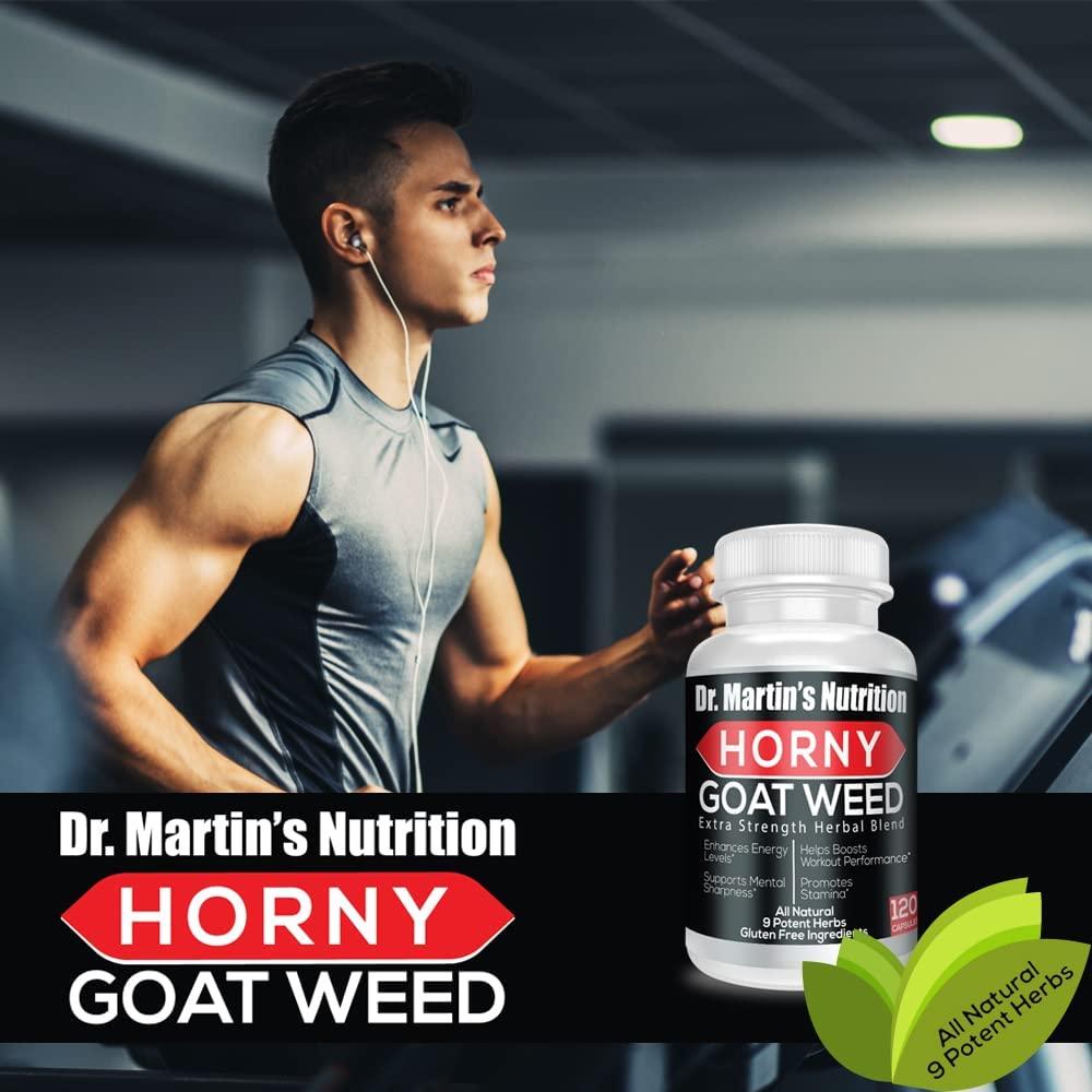 Super Strength Mg Horny Goat Weed Capsules With Maca Arginine