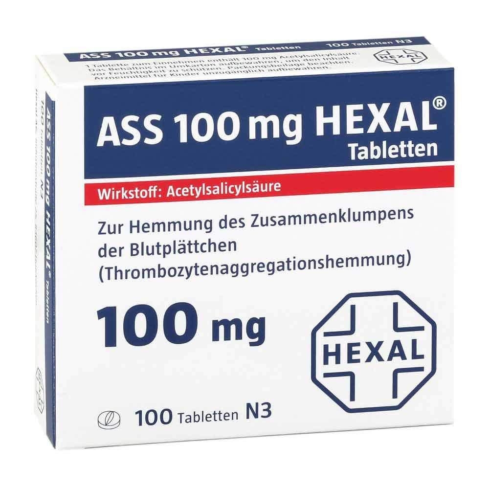 Buy ASS 100 Hexal Tablets 100 ST Fast International Shipping Available Buy Now With
