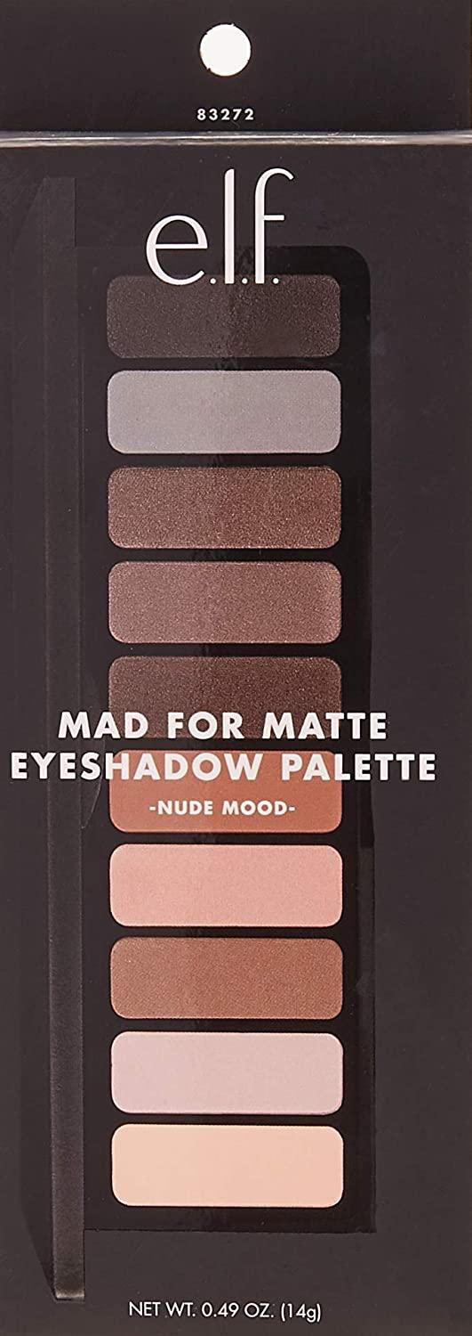 E L F Mad For Matte Eyeshadow Palette Nude Mood Oz Perfect Matte Shades Buy Now With