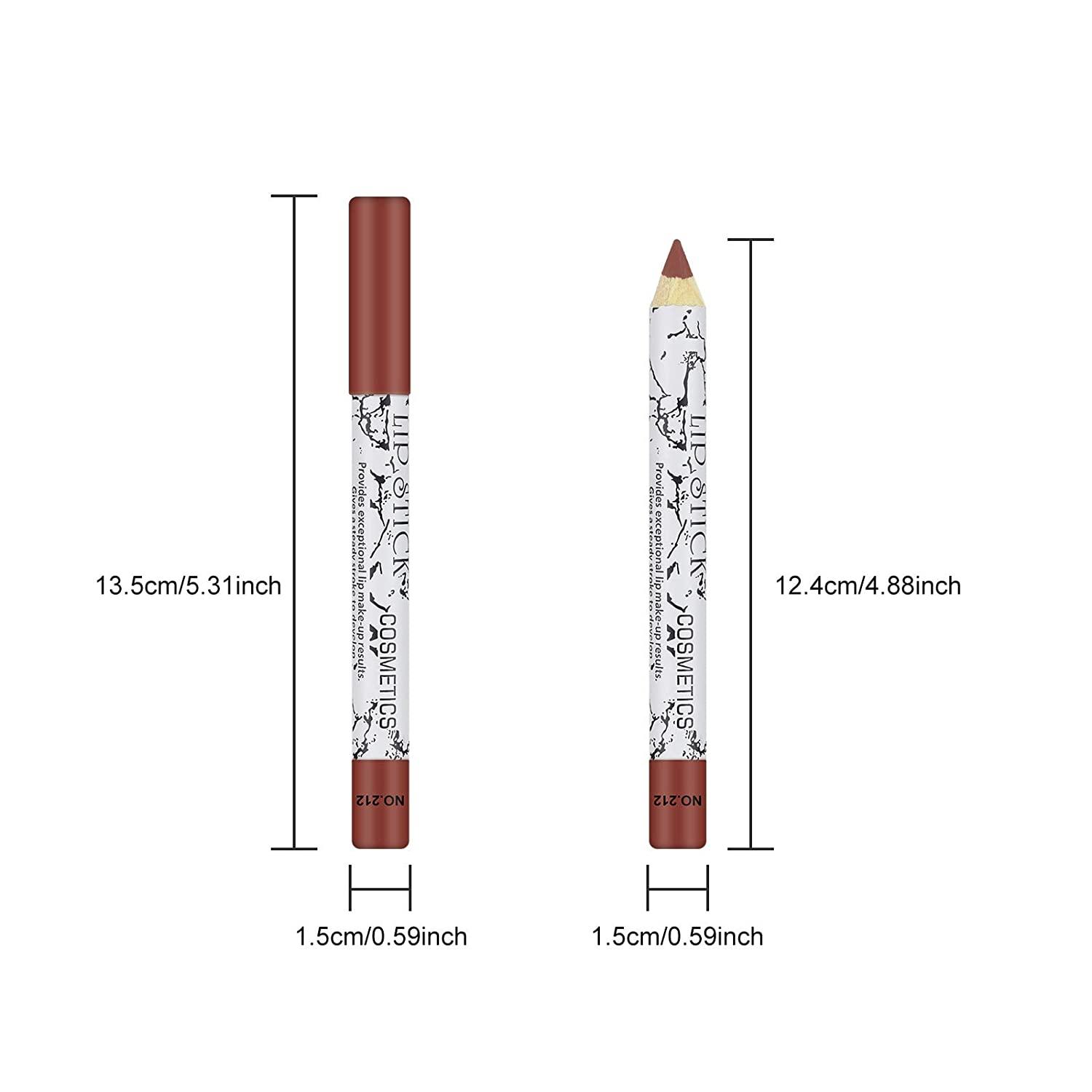 Ownest Piece Lip Liner Pen Set Matte Nude Lip Liner Pencil Kit For High Pigment And Sexy