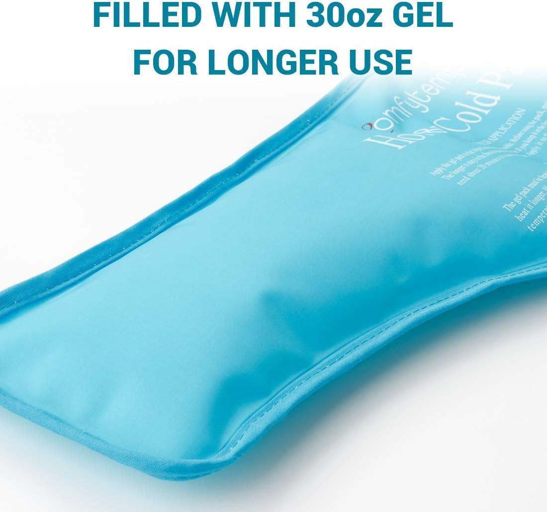 Comfytemp Neck And Shoulder Ice Pack Reusable Hot Cold Therapy Wrap For Pain Relief And