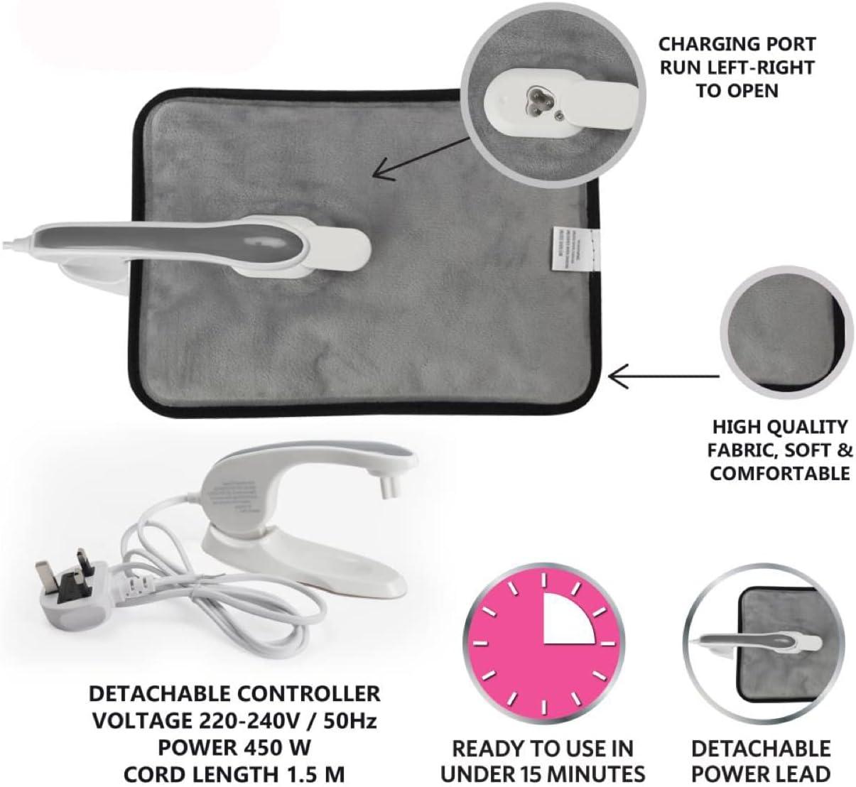 Powatron Rechargeable Electric Hot Water Bottle Hand Warmer Slate Grey Buy Now With Express