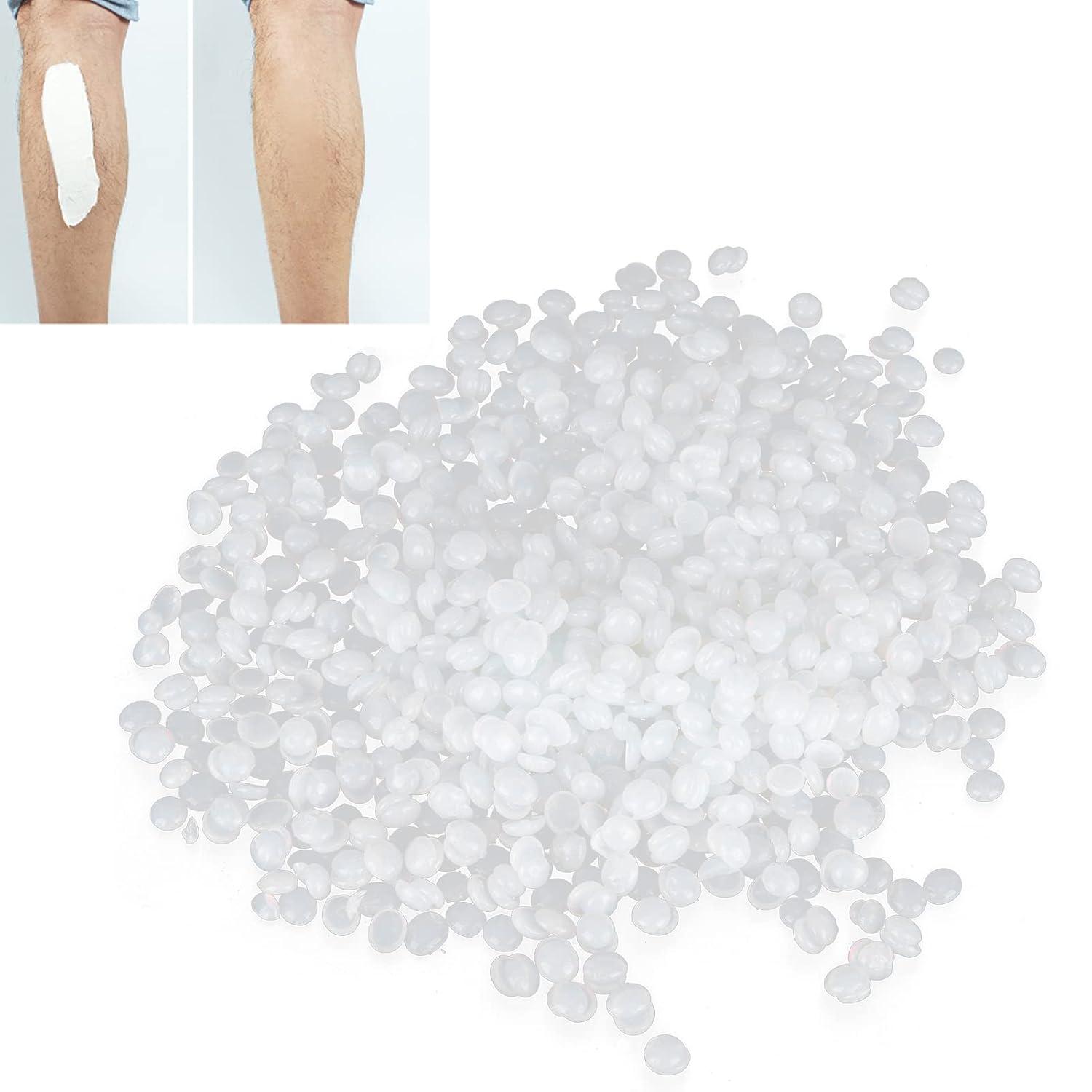 Transparent Body Hair Removal Wax Beans 500g Hard Wax For Full Body Legs Face Bikini Line