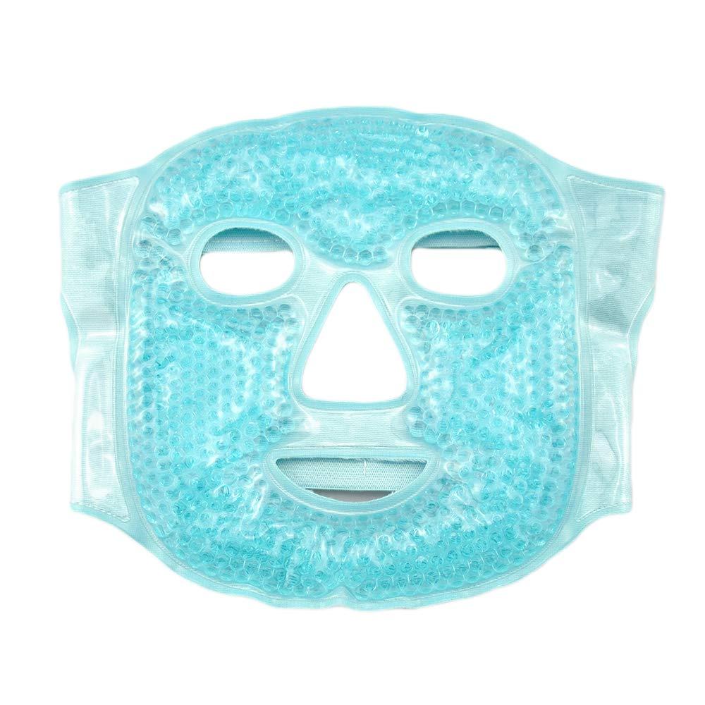 Soothing Company Hot And Cold Gel Face Mask For Migraine Pain Relief And Stress Reduction Buy