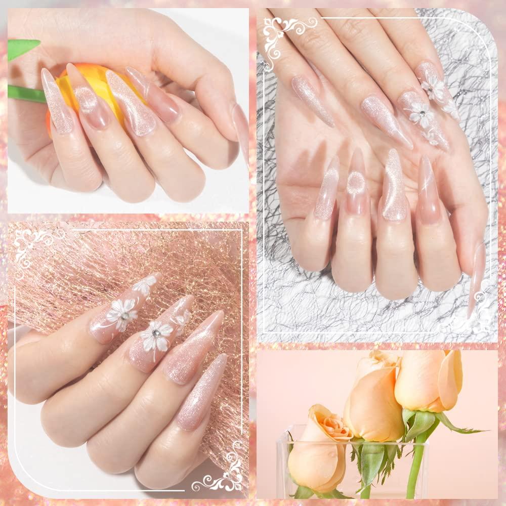 Supwee Nude Smoothie Wide Cat Eye Gel Nail Polish Ml Soak Off Uv Led Gel Polish With