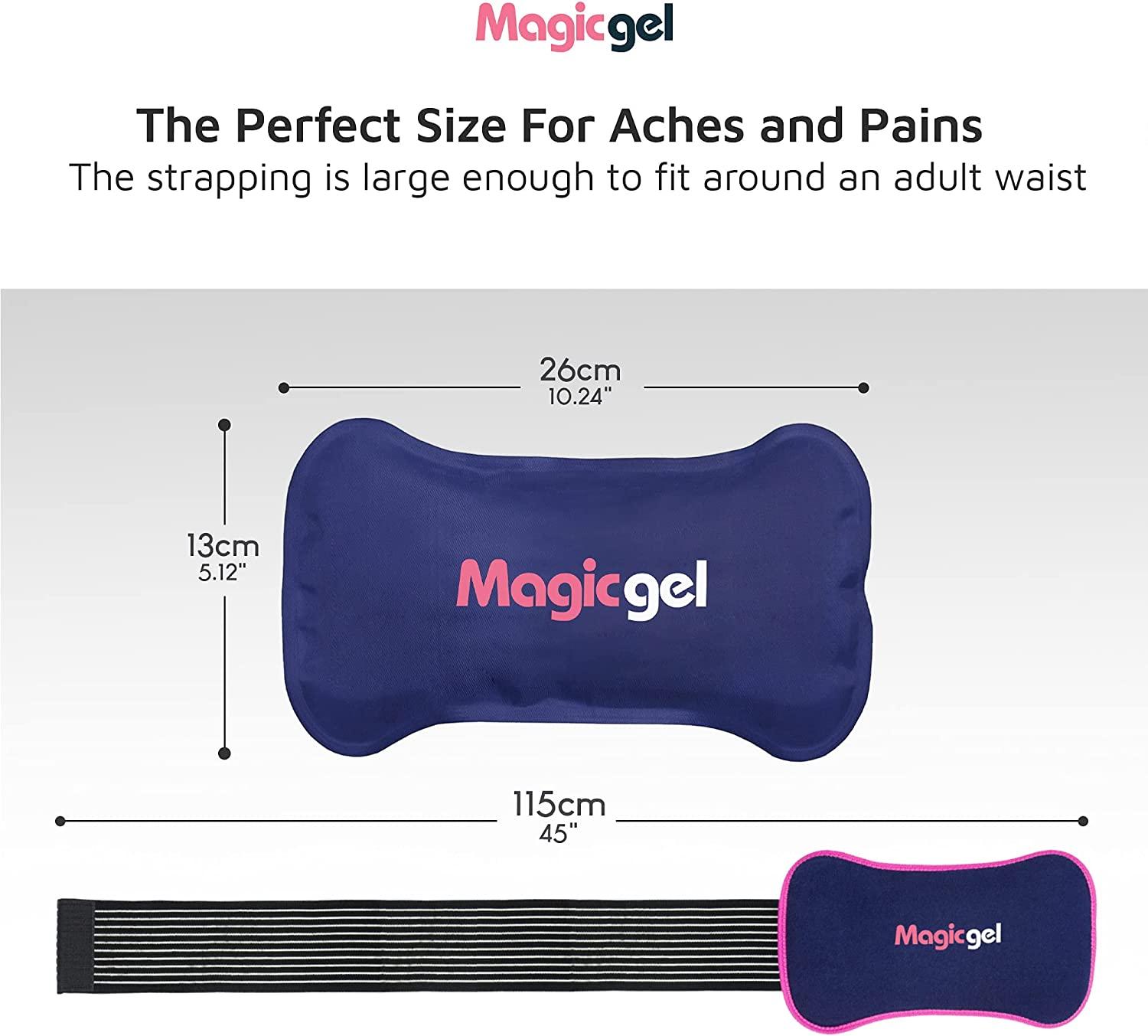 Reusable Ice Packs For Injuries With Adjustable Wrap Around Strap Dual Hot Cold Gel Pack Set