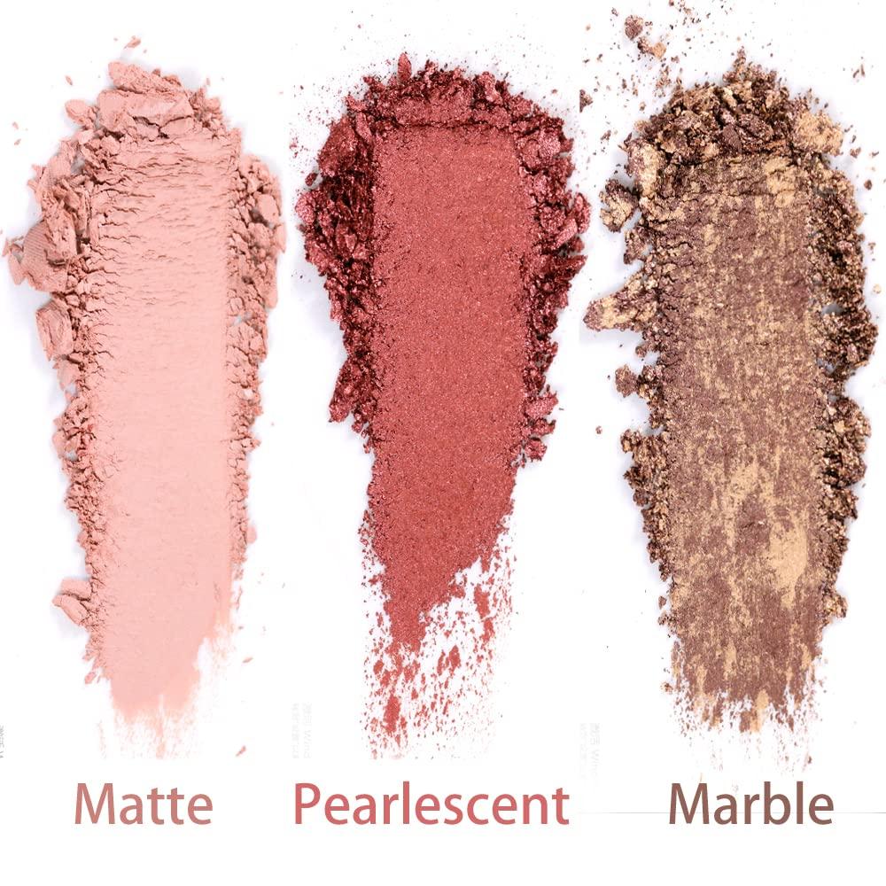 Tintark Unapologetically Nude Color Eyeshadow Palette Vegan Talc Free Matte Shimmer