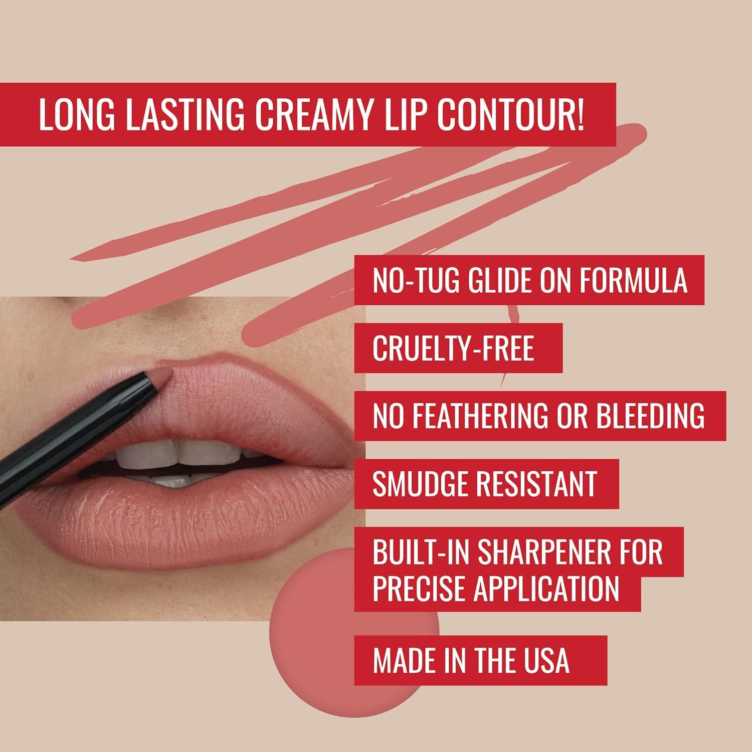 Runway Rogue S Vibe Matte Nude Lipstick Liner Kit Guest List Lipstick Spiced Nude Liner