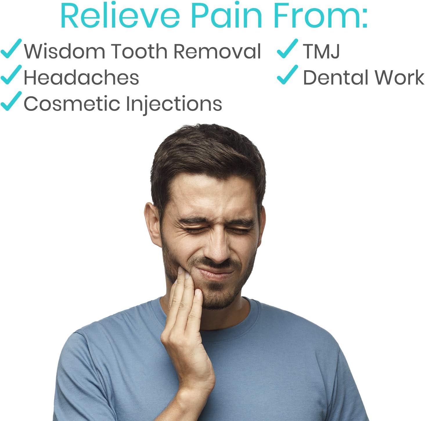 Vive Face Ice Pack Wrap For Tmj Pain Relief And Headaches Hot Cold Therapy For Jaw Surgery